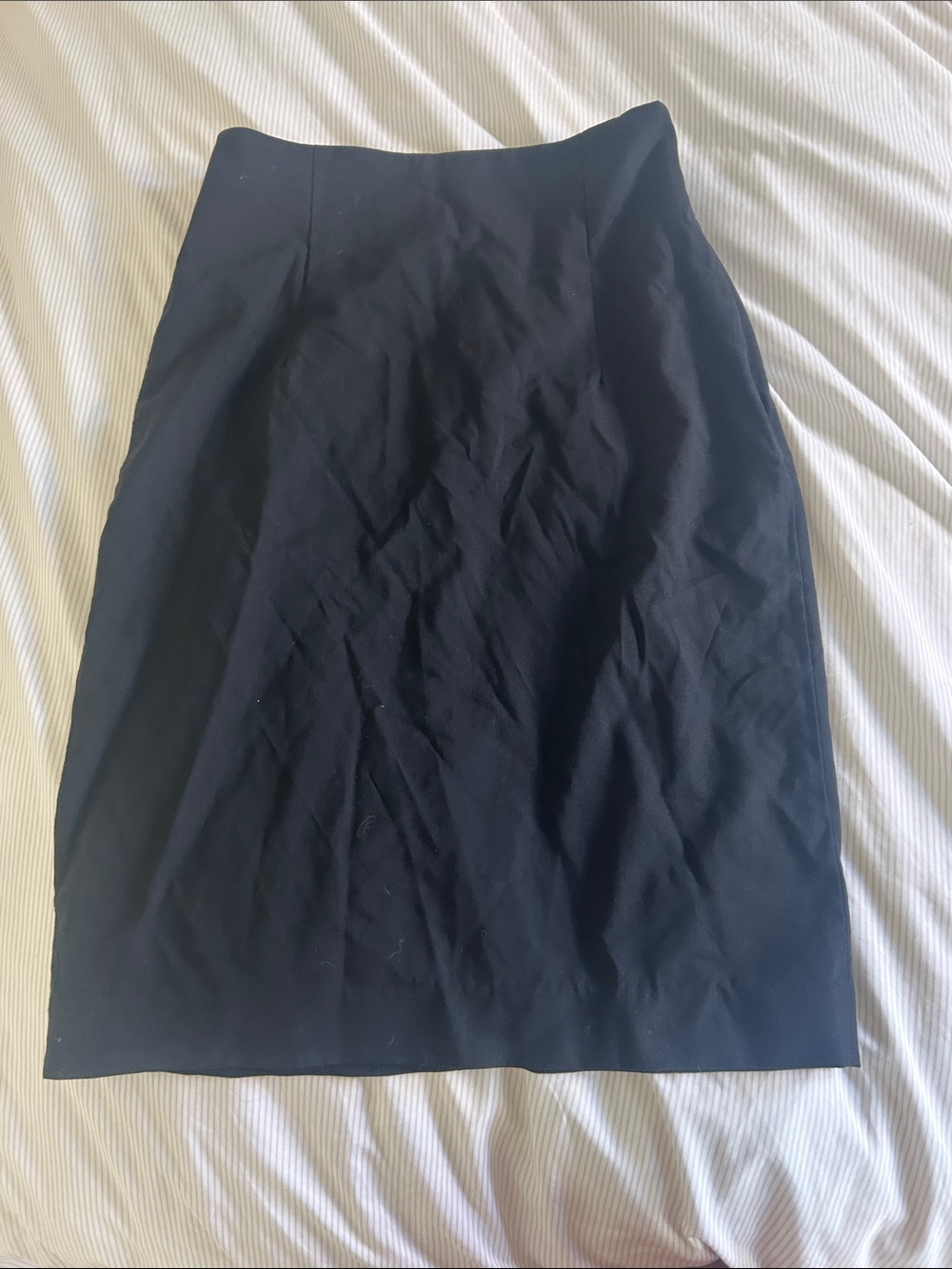 Babaton Black High-Waist Pencil Skirt